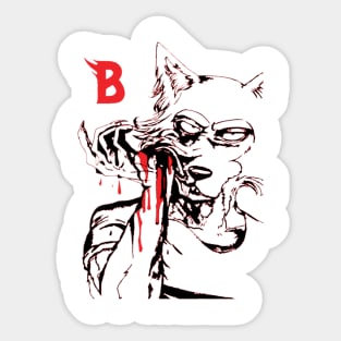 Beastars Legoshi Sticker